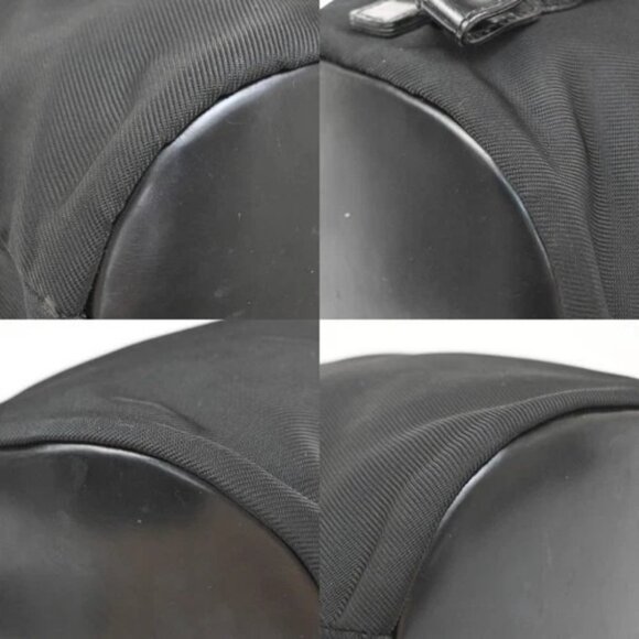 GUCCI Logo Bamboo 2Way Shoulder Hand Bag Canvas Leather Black SHW 01EG221 - Picture 7 of 16